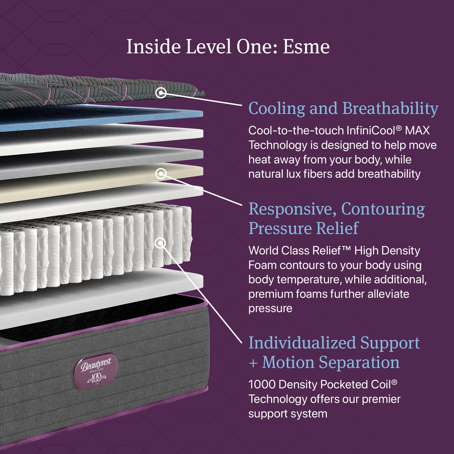 Beautyrest Canada - Level 1 World Class - "Esme"