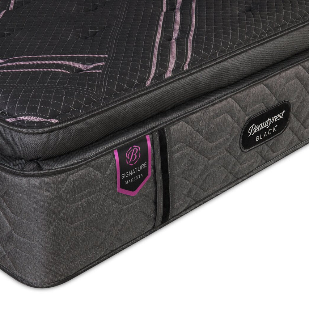 Beautyrest® Black® Signature Magenta Euro Pillow Top Luxury Firm